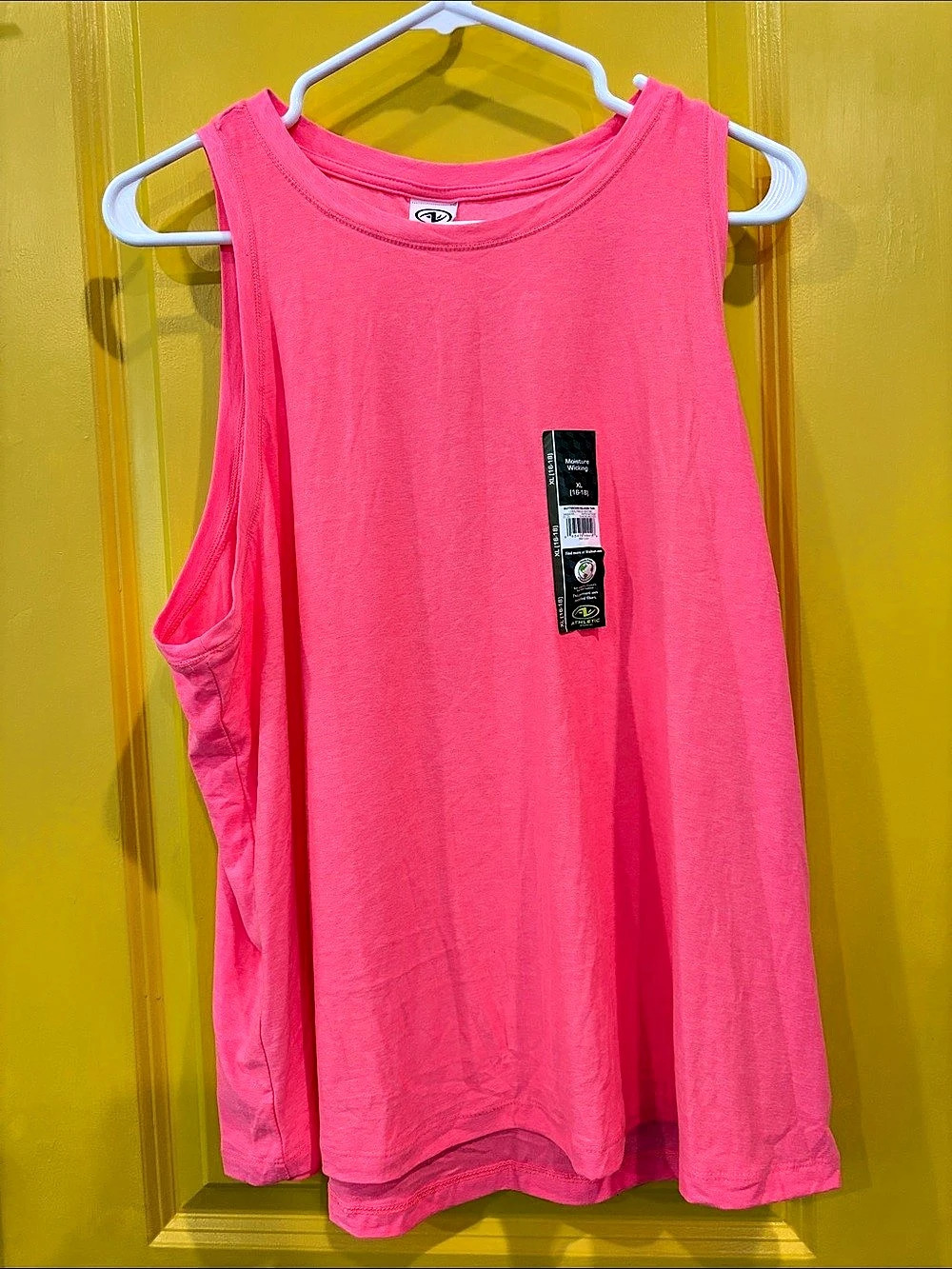 Athletic Works Buttercore Relaxed Tank women’s XL Pink Tank Top NWT